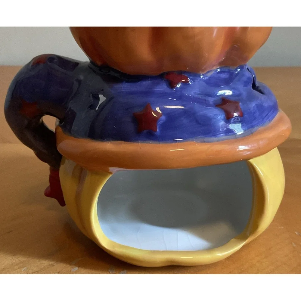 3 Stacked Pumpkins Tea‎ Light Candle Holder, Ceramic Unbranded
